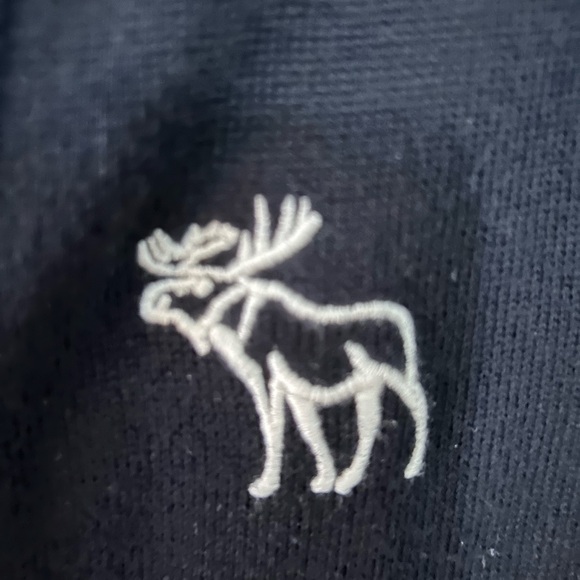 Abercrombie & Fitch Women’s Navy Cardigan Sweater - Picture 3 of 4